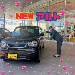 NEWアルトが来ました！！